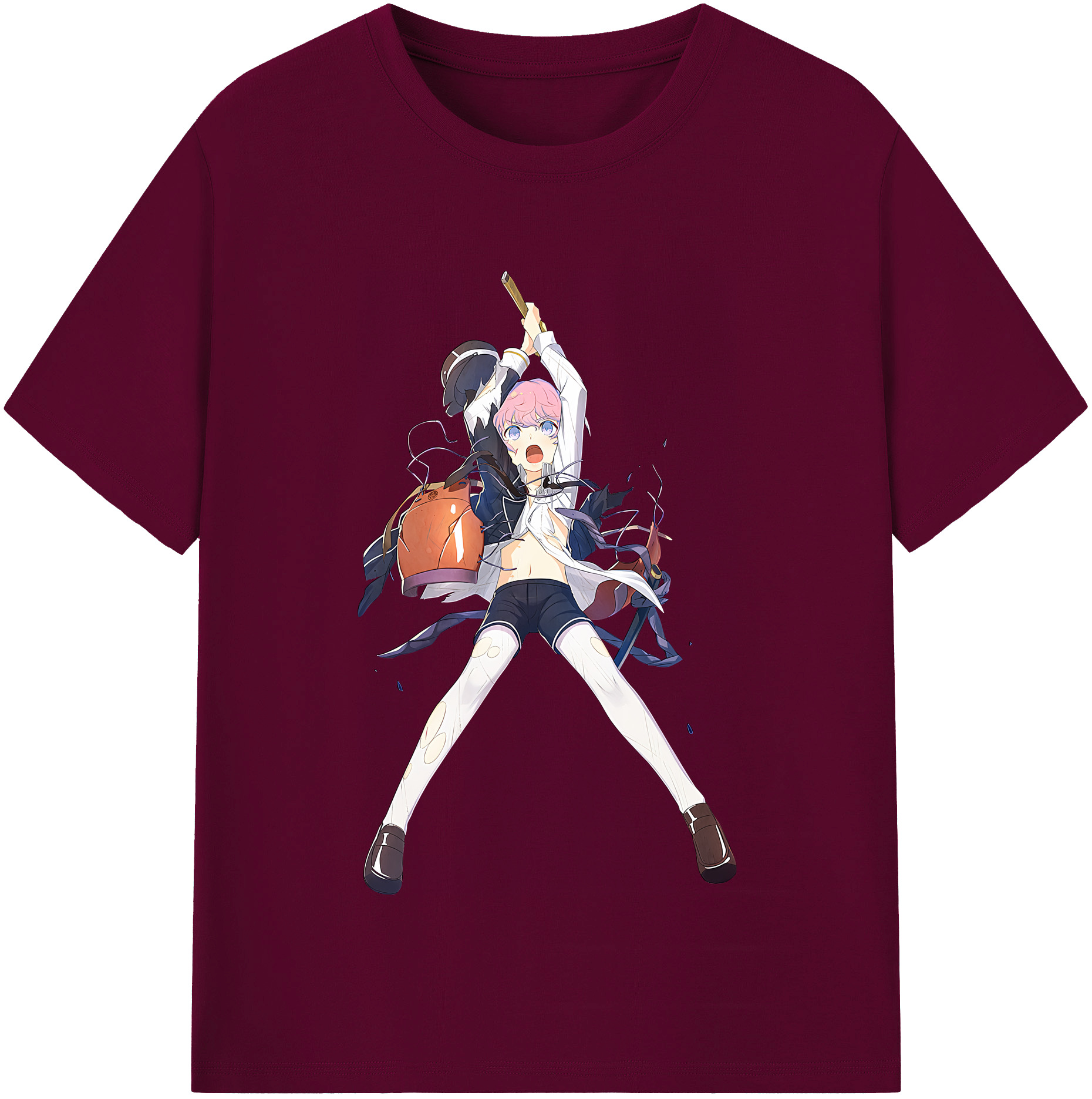 （画像用） 刀剣乱舞 Touken Ranbu レディースカジュアルプリントTシャツ（綿100％）